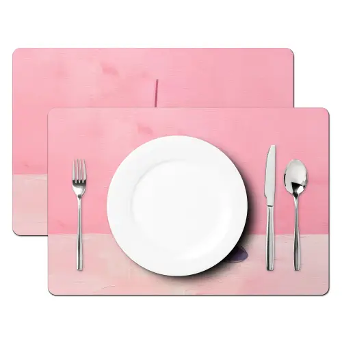 Beker - Rietje - Minimalistisch - Groen Placemat vinyl groot -zzsfeer2_Kitchenyeah-website