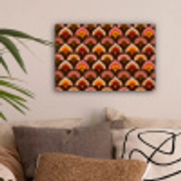Patroon - Retro - Kleurrijk canvas 2cm klein 34 -sfeer1
