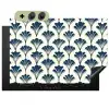 Klassiek - Motief - Blauw Inductie beschemer met haakjes klein 777 -3d