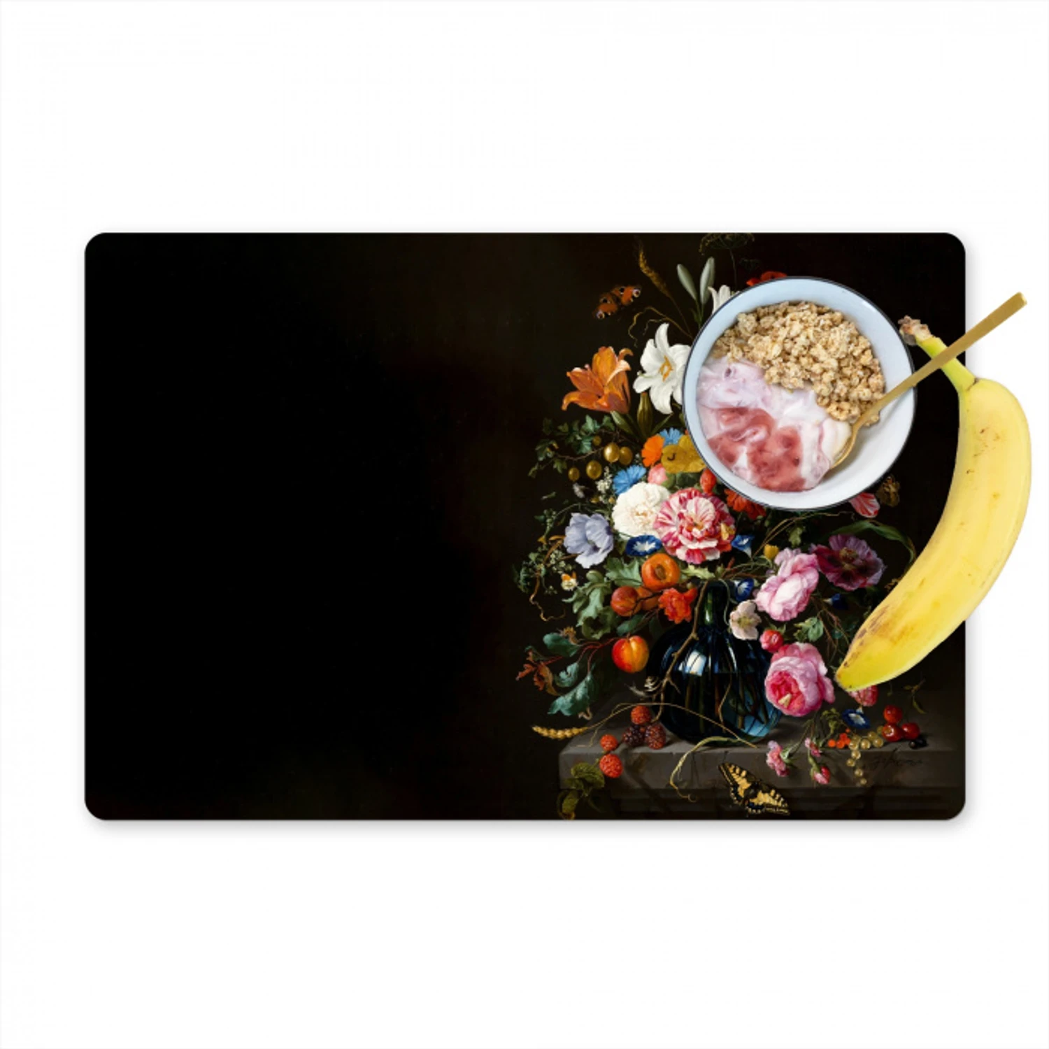De Vaas met Bloemen Placemat vinyl groot -zzzproduct_Kitchenyeah-website