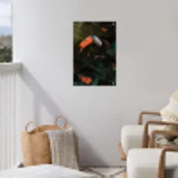 Toekan - Vogel - Jungle tuinposter los doek klein -sfeer8