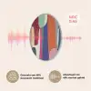 Vormen - Ritmisch - Kleuren - Abstract Akoestische PET Vilt - Rond klein -USP_NL
