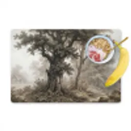 Natuur - Bos - Eik Placemat vinyl groot -zzzproduct_Kitchenyeah-website