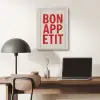 Blokletters - Rood - Kartelrand PET vilt klein -sfeer5
