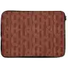 Abstract - Textuur - Bruin laptophoes neopreen klein 279 -zkaufland3dotto