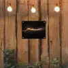 Gaming - Oranje - Bliksemflits - Licht tuinposter los doek klein -sfeer1