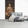 Boeddha - Mantra - Meditatie - Spiritueel - Koper fotobehang vinyl groot -slaapkamer