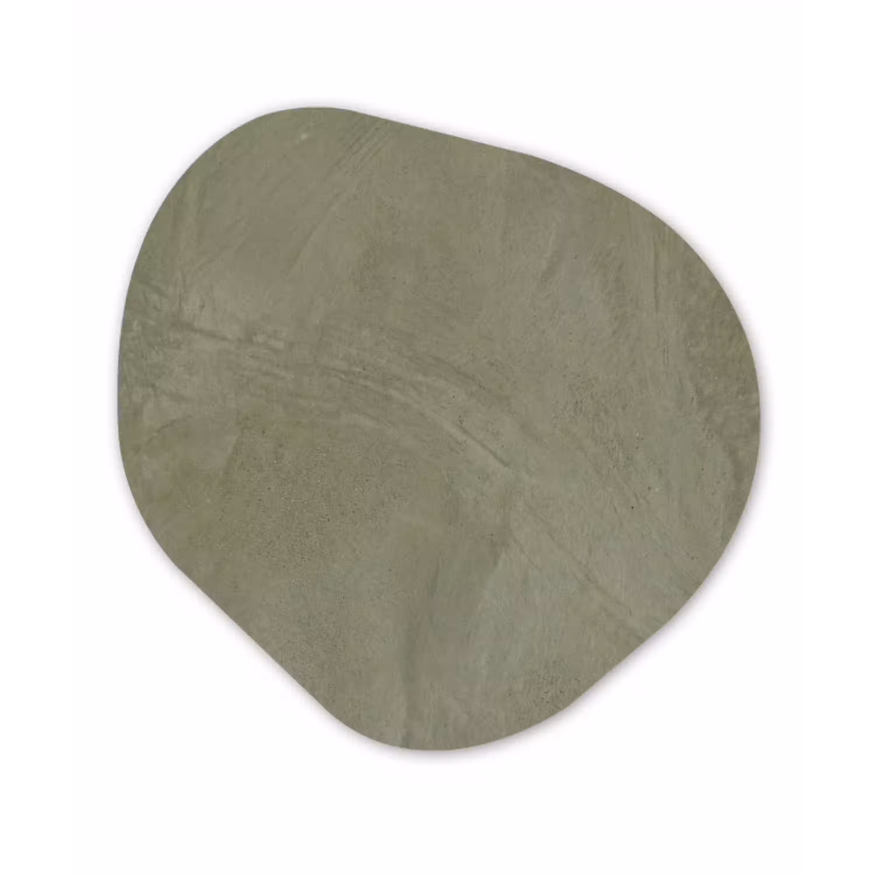 Textuur - Betonlook - Achtergrond - Modern - Groen Wandcirkel Organisch Forex 3mm klein -3d