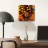 Vrouw - Citroenen - Bloesem - Geel plexiglas 5mm klein -sfeer6