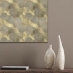 Modern - Geometrisch - Goud PET vilt klein 837 -sfeer6_closeup