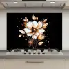 Bloem - Verf - Goud - Graffiti - Modern keuken achterwand spatscherm klein -3d_website