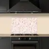 Flamingo - Toekan - Tropisch - Patroon keuken achterwand spatscherm klein 900 -sfeer1