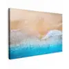 Strand - Zee - Zand - Zomer - Blauw - Golven canvas 2cm klein -z3d