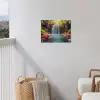 Betoverende Waterval in de Tropen tuinposter los doek klein -sfeer8