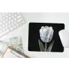 Tulp - Patroon - Blauw muismat rubber klein -witbureau