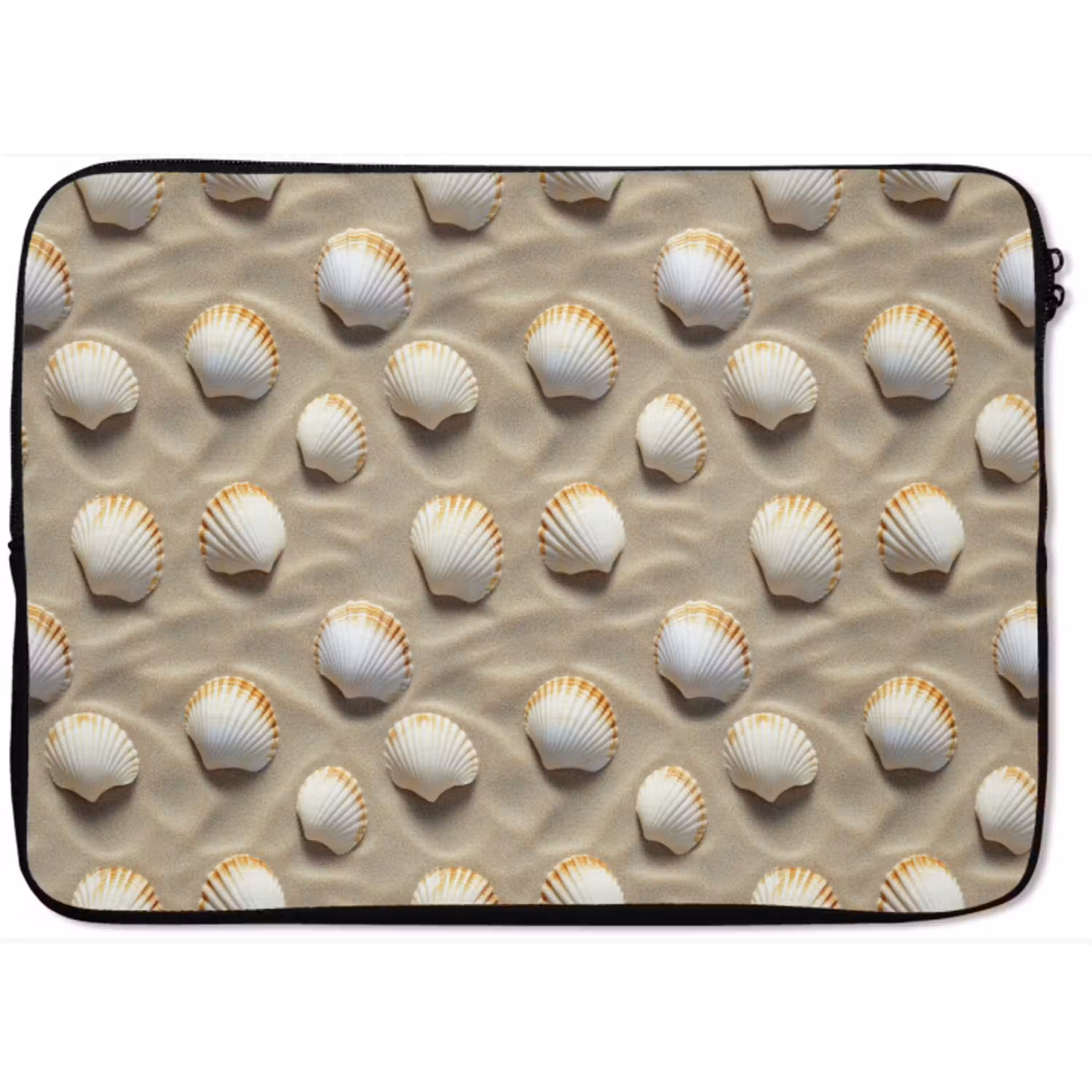 Schelpen - Zand - Maritiem laptophoes neopreen klein 279 -zkaufland3dotto