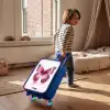 Mystieke monarch Kinderkoffer - Blauw klein -sfeer1