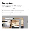 Vlakken - Abstract - Zwart - Strepen Muismat XXL klein -sfeer5