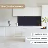 Plaid - Patroon - Visgraad - Blauw keuken achterwand 2 middel 871 -sfeer4_NL