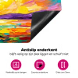 Boom - Landschap - Natuur - Abstract - Kleurrijk Inductie beschermer vinyl 3mm klein -wsfeer4_website