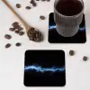 Gaming - Bliksemflits - Blauw - Energie onderzetter kurk middel -sfeer2