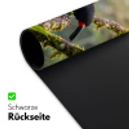 Toekan - Jungle - Natuur - Kleurrijk Muismat XXL klein -ysfeer2_duits