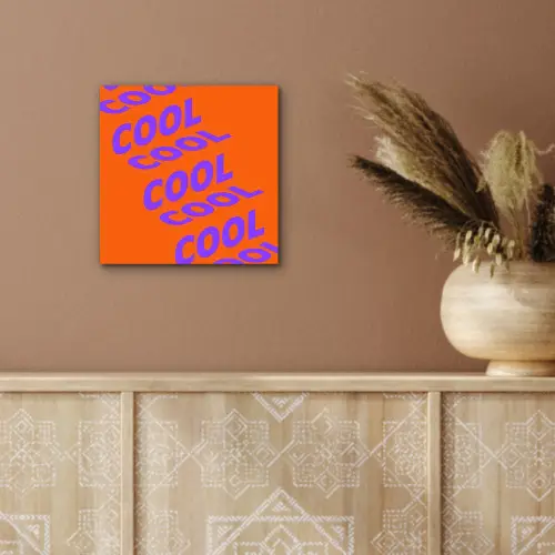 Cool - Paars - Oranje aluminium wit klein -sfeer4