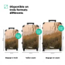 Duinlandschap - Zonsondergang - Strand NBS - Handbagage koffer - Volwassenen Unisex middel zzzzzzVergelijking_3FR