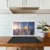 New York - Doorkijk - Skyline keuken achterwand spatscherm klein -sfeer2