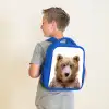 Bennie Beer Kinderrugzak - Blauw middel -sfeer2