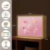 Planeten - Roze - Sterren Light Box met batterij (Wandlamp kind) middel -USP_websiteoverzichtNL