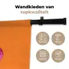 Discoballen - Kers - Spiegels - Roze Wandkleed katoen klein -sfeer2