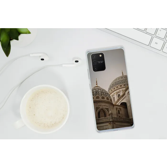 Mozaïekkoepels - Gouden spitsen - Islamitisch Telefoonhoesje Samsung Galaxy S10 Lite klein -oordopS10Lite