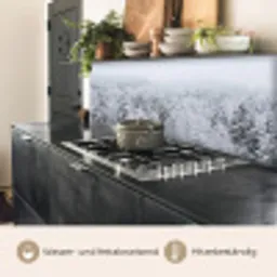 Bos - Sneeuw - Winter - Natuur - Wit keuken achterwand 2 middel -usp_DE