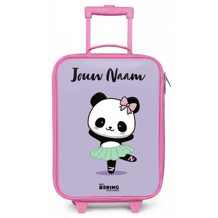 Kawai - Ballet - Panda Kinderkoffer - Roze klein -zz3dotto