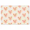 Zee - Kreeft  - Blauw - Geel - Oranje Placemat vinyl groot 368 -zzsfeer1_Kitchenyeah-website