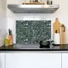 Terrazzo -  Patroon - Kleurrijk - Groen Inductie beschemer met haakjes klein 777 -sfeer2