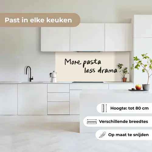 More pasta less drama keuken achterwand 2 middel -sfeer4_NL