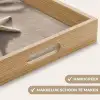 Strand - Zeester - Zand - Beige Dienblad Rechthoek middel -USP_HandgreepNL