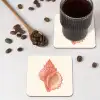 Schelp - Roze - Structuur onderzetter kurk middel -sfeer2