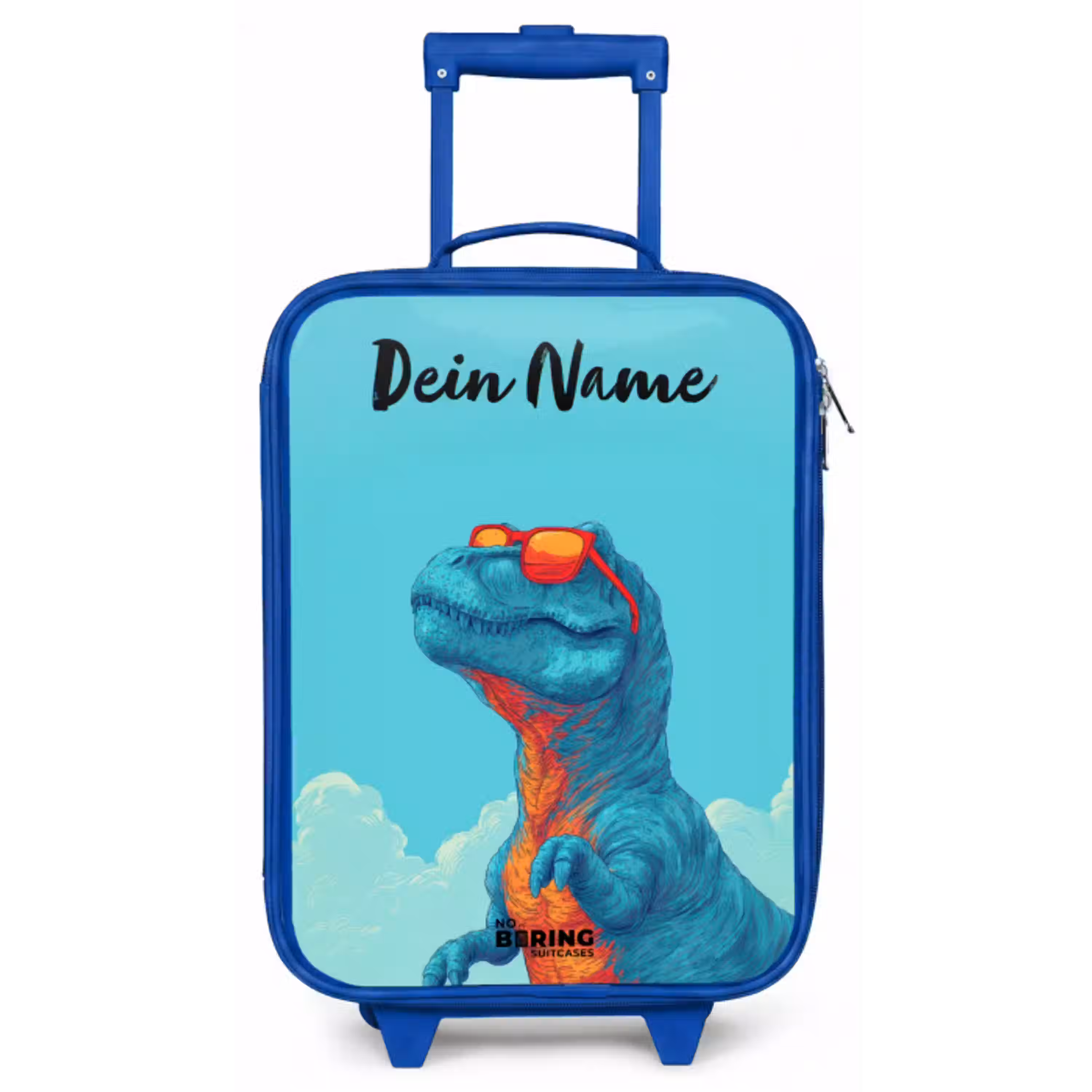 Dino - Zonnebril - Blauw Kinderkoffer - Blauw klein -zz3dotto