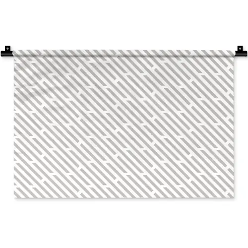 Grafisch - Patroon - Modern Wandkleed katoen klein 269 -zz3d