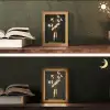 Sierlijk - Boeket - Goud - Vaas Light Box met kabel (Tafellamp) klein -sfeer3