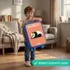 Panda - Slapen - Oranje Kinderkoffer - Blauw klein -sfeer2_NL