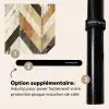 Vintage Chevronhout Inductie beschermer vinyl 3mm middel -zzzzzzz-induclip_FR