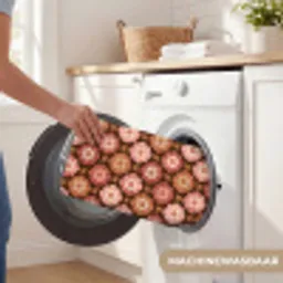 Geometrisch - Bloemen - Kleurrijk Badmat klein 997 -USP_WasbaarNL