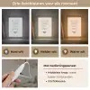 Bruin - Minimalistisch - Quote - Zomer Light Box met kabel (Wandlamp) klein -USP_lichtkleurNL