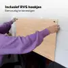 Hout - Patronen - Planken Inductie beschemer met haakjes klein 777 -ky-ophangen-nl