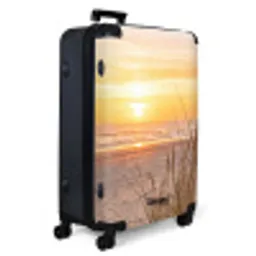 Zonsondergang - Duinen - Zee NBS - Large koffer - Volwassenen Unisex groot -product1