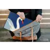 Zwaan - Wit - Snavel - Illustratie laptophoes neopreen klein -tas